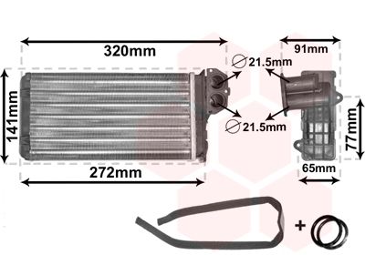 VAN WEZEL Siltummainis, Salona apsilde 40006199